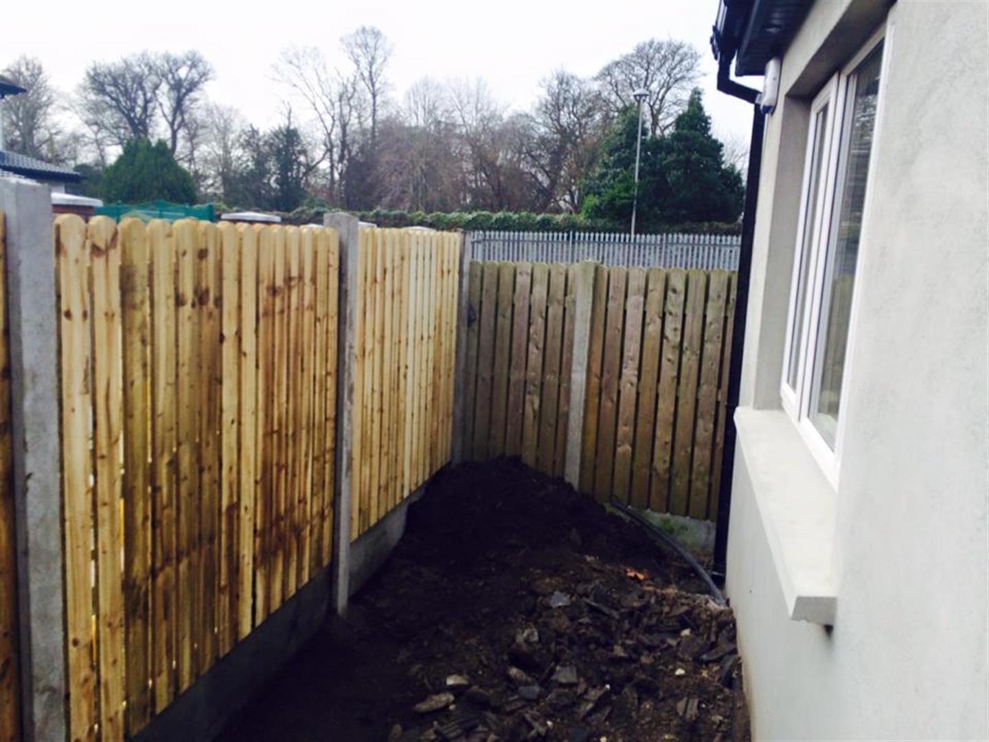 Wooden Fencing Installation in County Cork