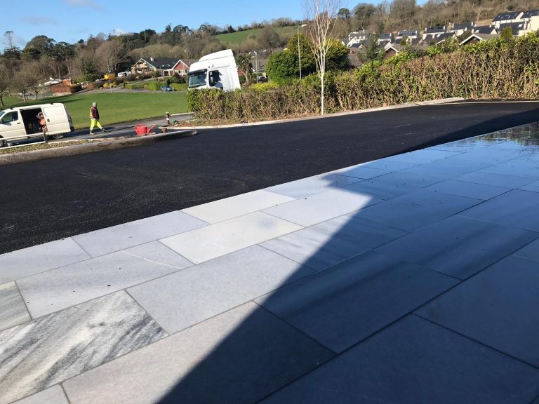 Asphalt Driveway with Granite Patio in Glounthaune, Co. Cork