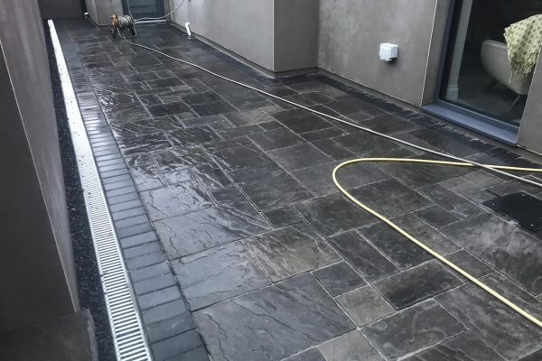 Belvedere Slab Patio Remodeling in Cobh