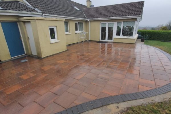 Classic Flagstone Patio in Douglas, Co. Cork