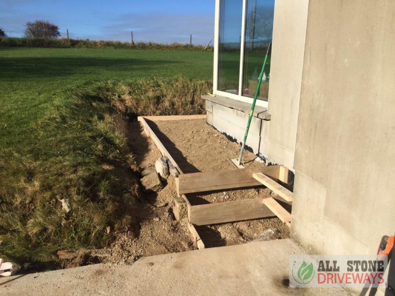 Concrete Footpath in East Cork