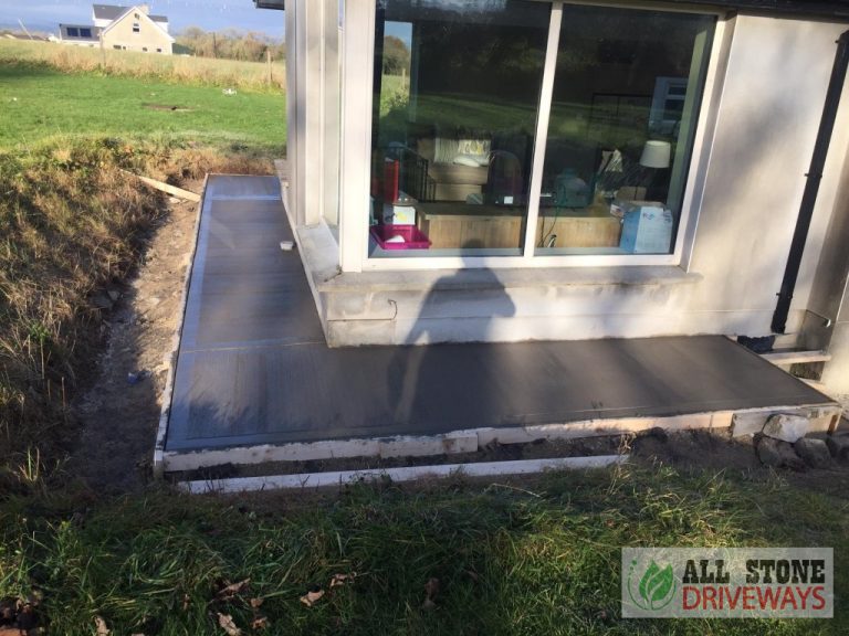 Concrete Footpath in East Cork