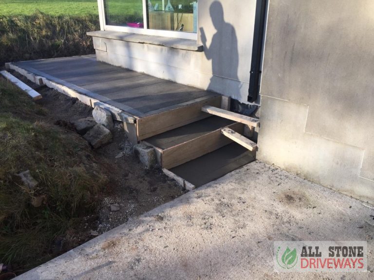 Concrete Footpath in East Cork