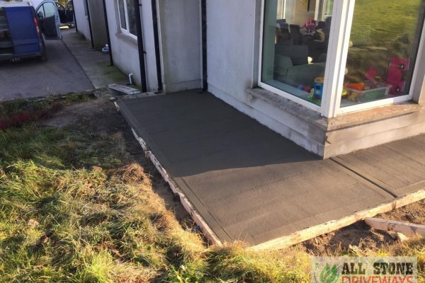 Concrete Footpath in East Cork