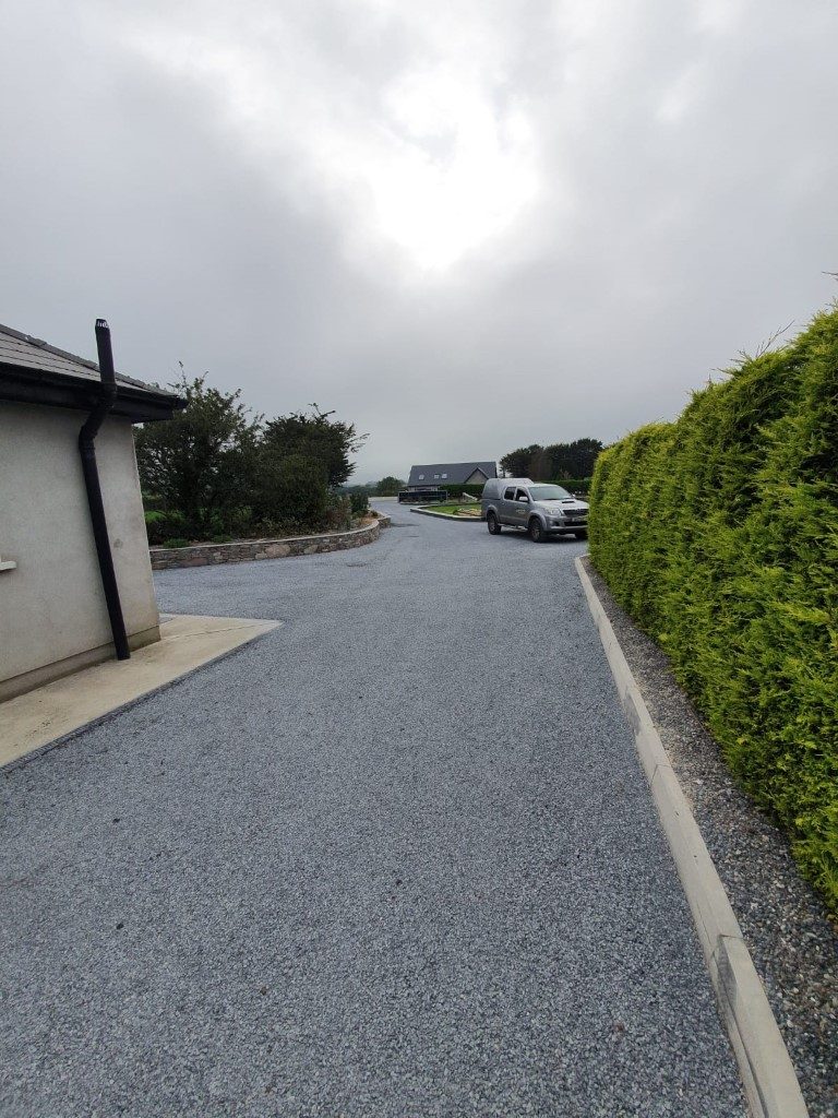 Double Coat Tar and Chip Driveway in Cork