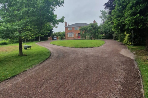 Double Coated Tar and Chip Driveway in Cork City