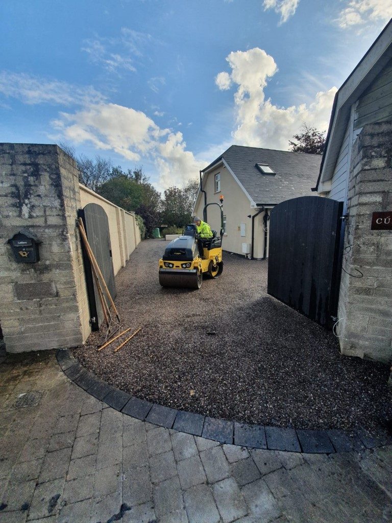 Double Coated Tar and Chip Driveway in East Cork