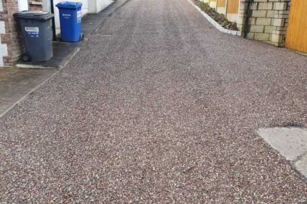 Double Coated Tar and Chip Driveway in East Cork
