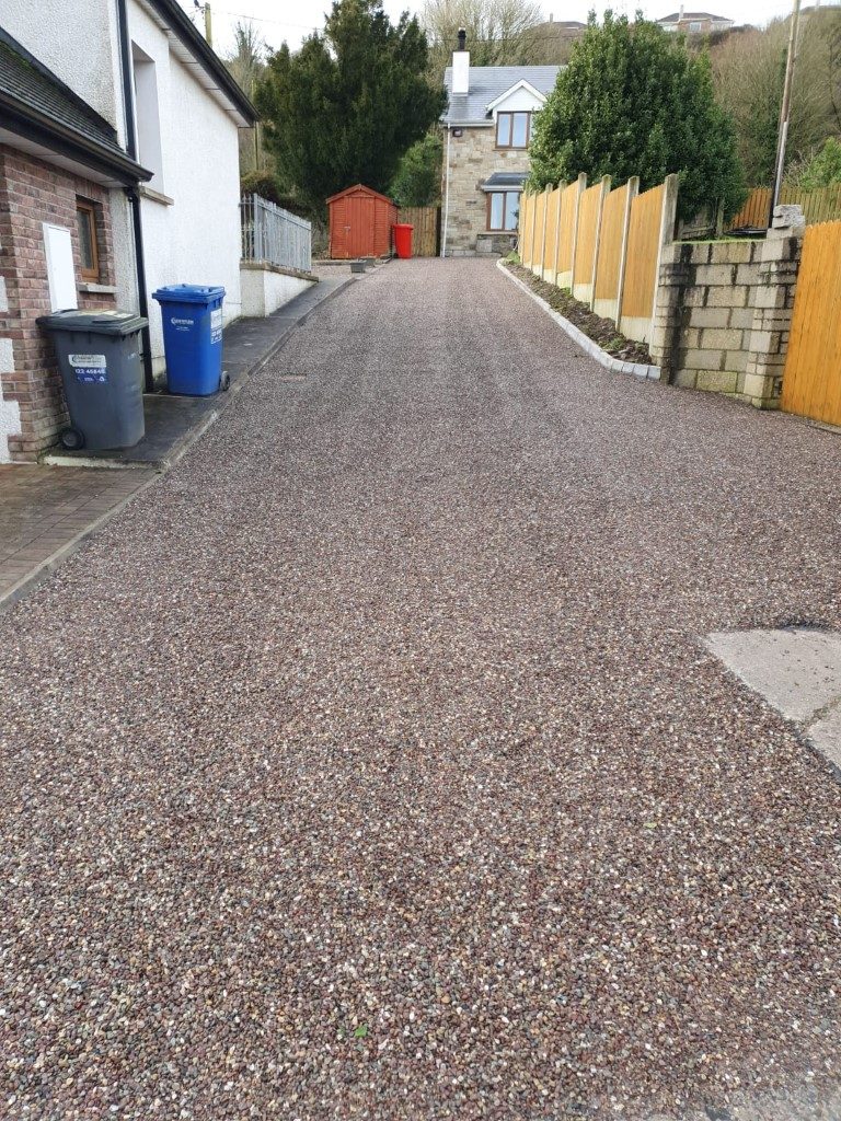 Double Coated Tar and Chip Driveway in East Cork