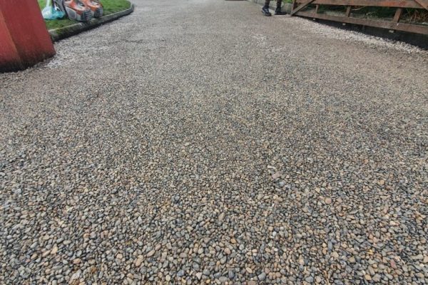 Double Coated Tar and Chip Driveway in East Cork