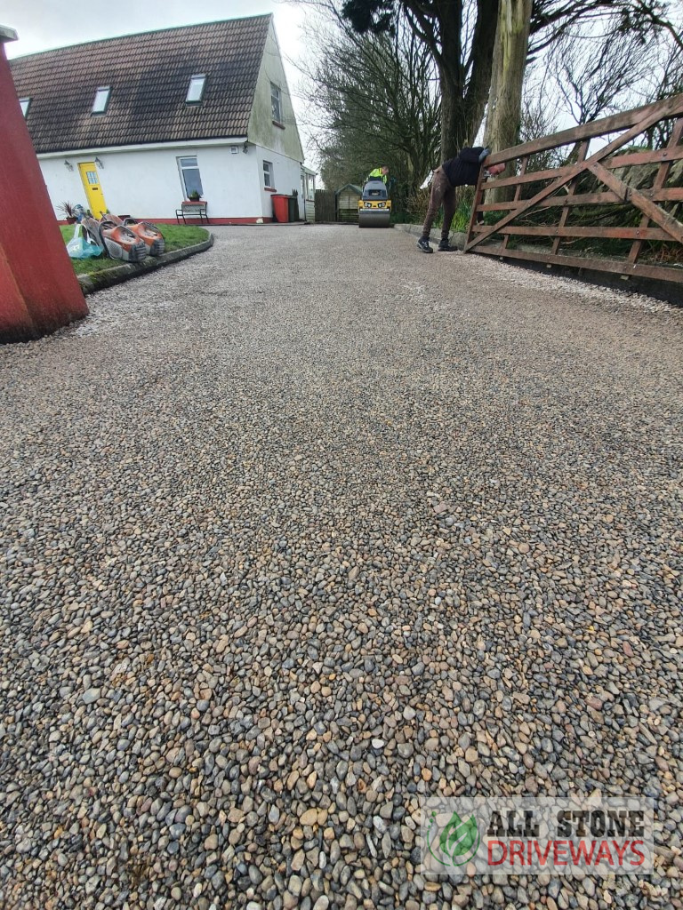 Double Coated Tar and Chip Driveway in East Cork