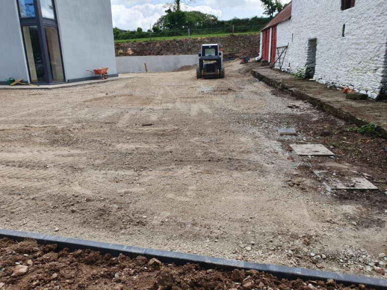 Double Coated Tar and Chip Driveway in Mallow, Co. Cork