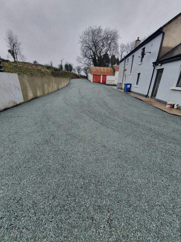 Double Coated Tar and Chip Driveway in Mallow, Co. Cork