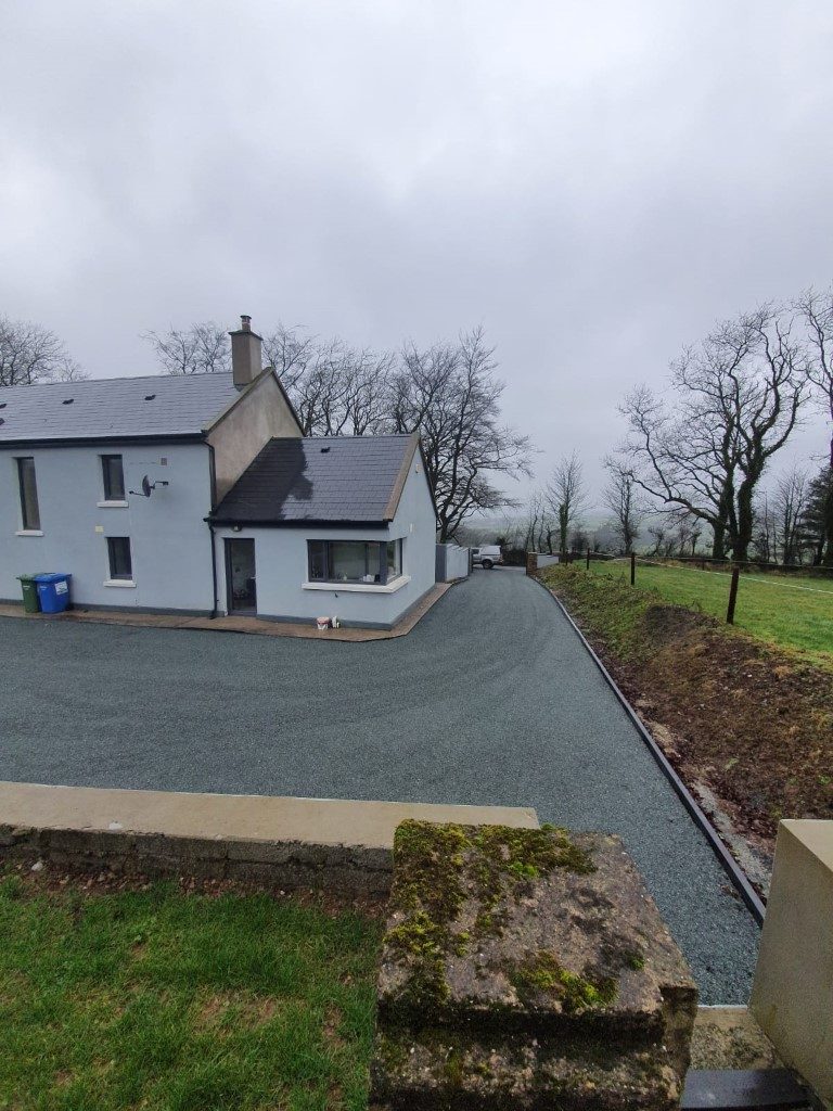 Double Coated Tar and Chip Driveway in Mallow, Co. Cork