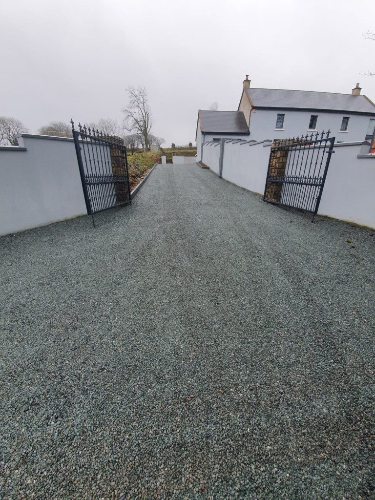 Double Coated Tar and Chip Driveway in Mallow, Co. Cork