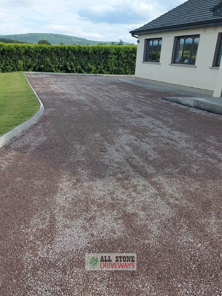 Double Coated Tar and Chip Driveway in Mallow, Cork