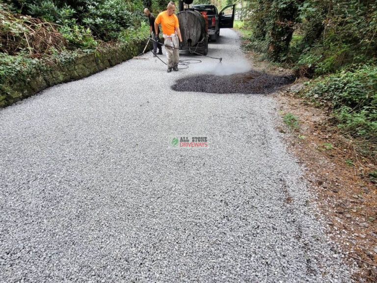 Double Coated Tar and Chip Driveway in Rathcormac, Co. Cork