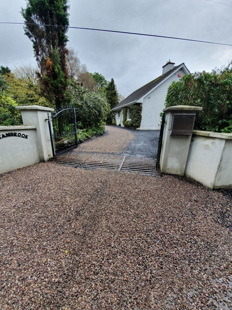 Examples of Tar and Chip Driveways Throughout Co. Cork