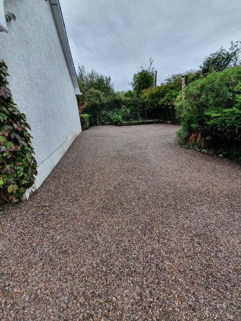 Examples of Tar and Chip Driveways Throughout Co. Cork