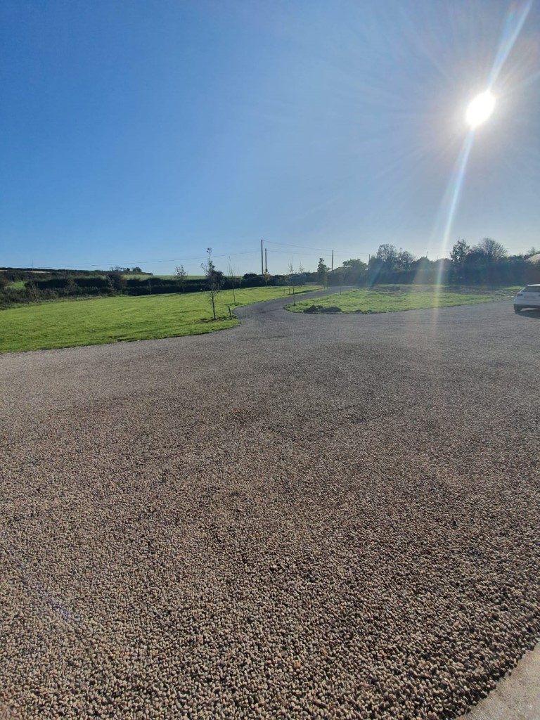 Examples of Tar and Chip Driveways Throughout Co. Cork