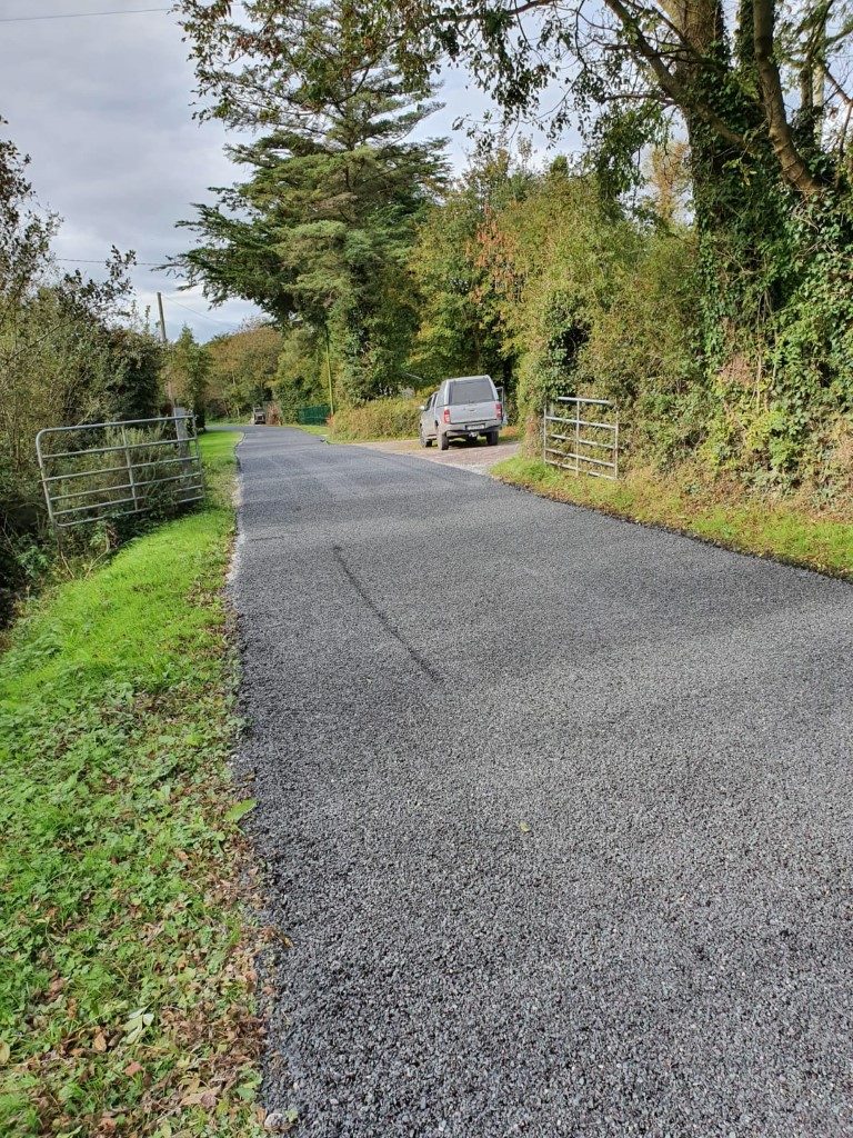 Examples of Tar and Chip Driveways Throughout Co. Cork