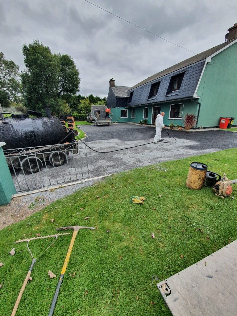 Examples of Tar and Chip Resurfacing Services in Mallow, Co. Cork
