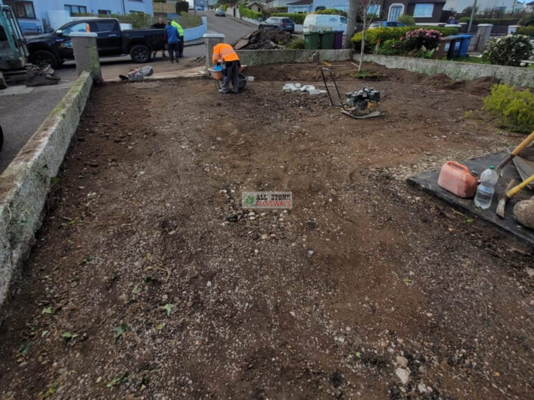 Gravelled Driveway with Granite Borders in Cork City