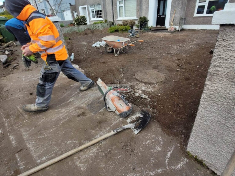 Gravelled Driveway with Granite Borders in Cork City