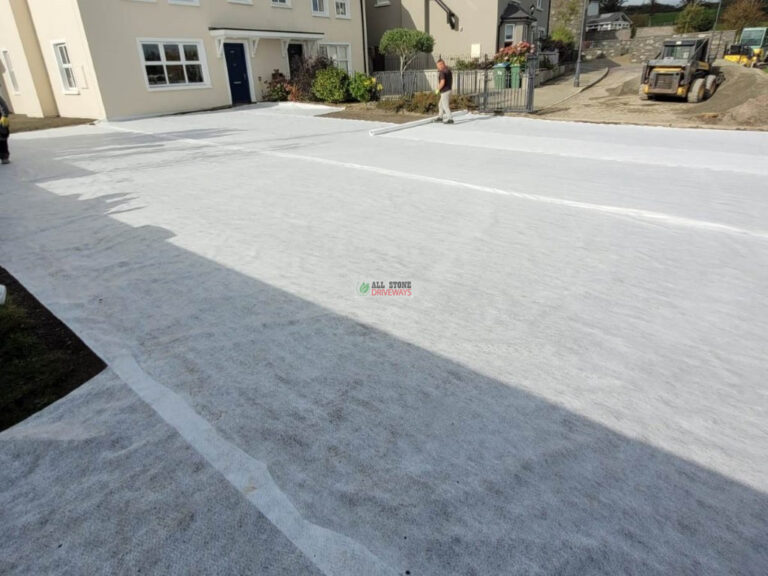 Large Driveway with Multicoloured Brick in West Cork