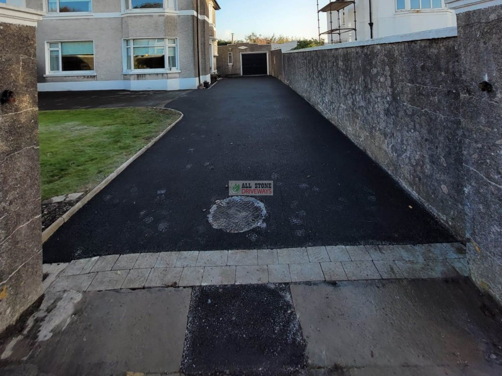 New Asphalt Driveway with Kerbing and Paved Apron in Douglas, Cork