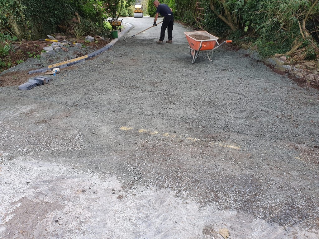 New Gravel Driveway in Rathcormac, Co. Cork - All Stone Driveways