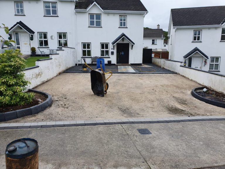 SMA Asphalt Driveway with Silver Granite Patio in Midleton, Co. Cork