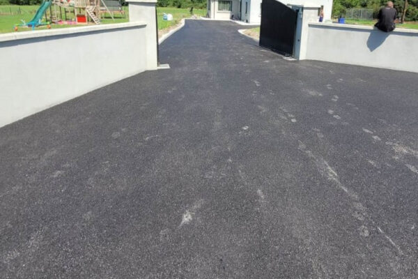 SMA Driveway with Kerbing and ACO Drains in East Cork