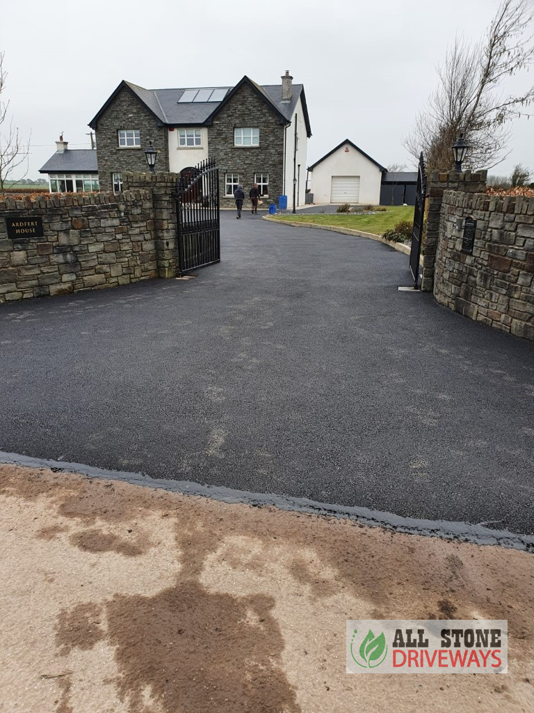 SMA Driveway with New Drainage System in East Cork