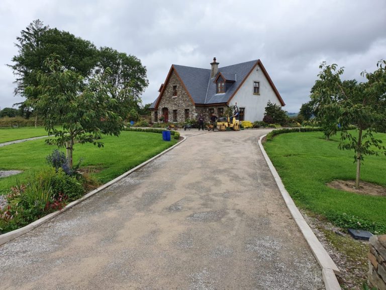 SMA Tarmac Driveway with Limestone Border in Ballyduff, Co. Waterford