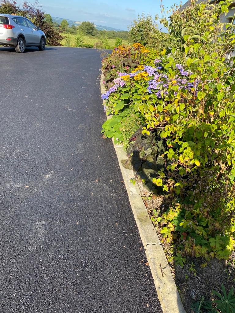 SMA Tarmac Driveway with Limestone Border in Ballyduff, Co. Waterford