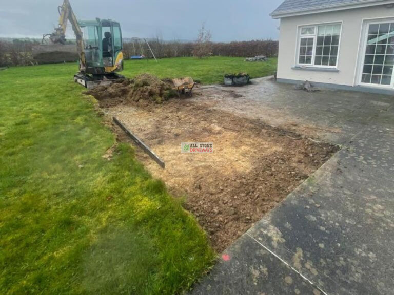 Silver Granite Slabbed Patio in Mallow, Co. Cork