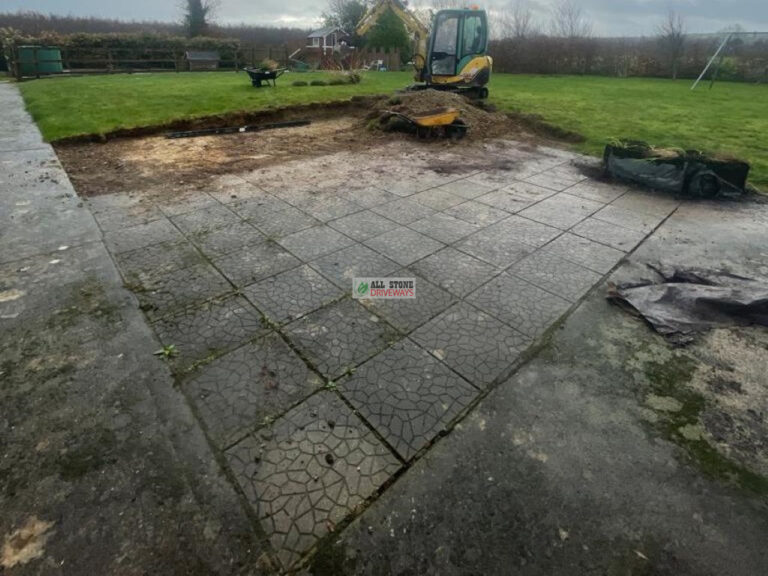 Silver Granite Slabbed Patio in Mallow, Co. Cork