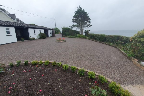 Tar and Chip Driveway Resurfaced in Midleton, Co. Cork
