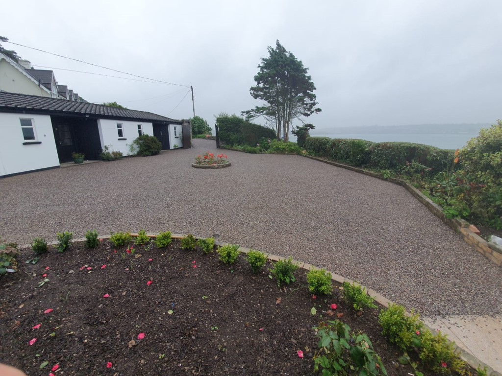 Tar and Chip Driveway Resurfaced in Midleton, Co. Cork