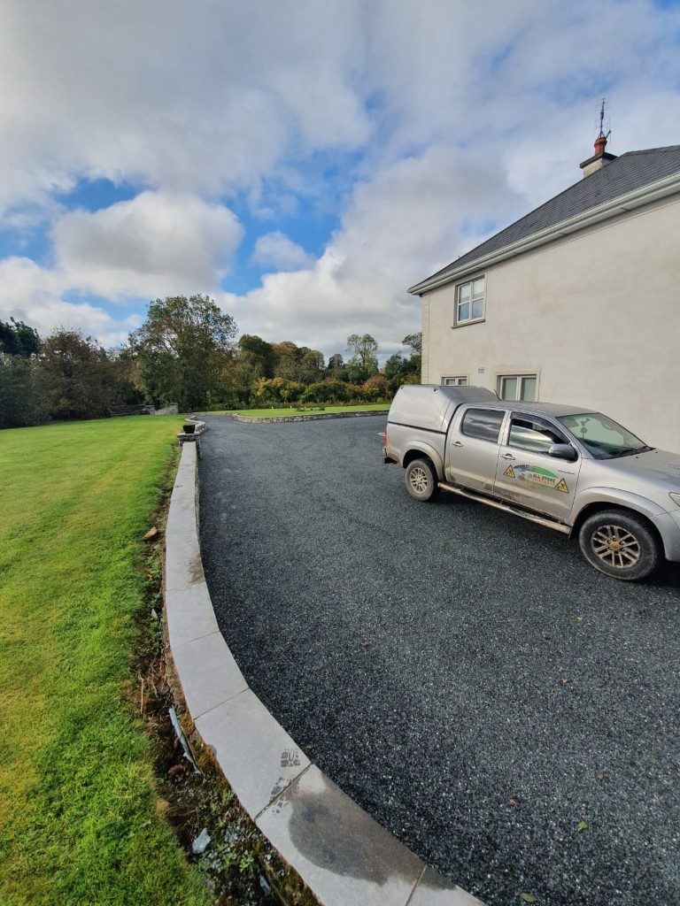 Tar and Chip Driveway in Castlelyons, Co. Cork