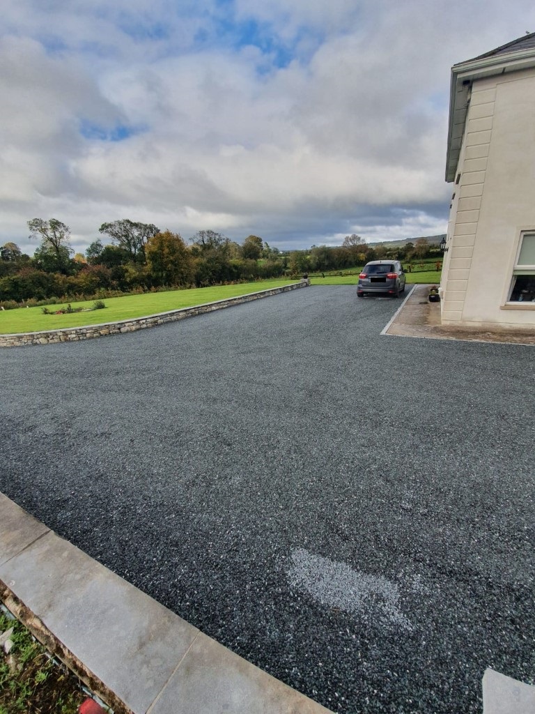 Tar and Chip Driveway in Castlelyons, Co. Cork