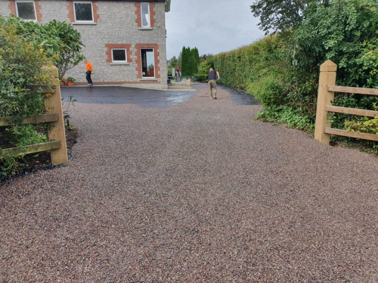 Tar and Chip Driveway in North Cork