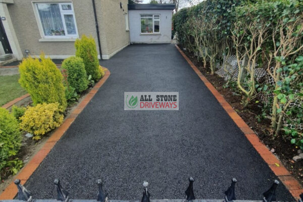 Tarmacadam Driveway with Brick Border in Mallow, Co. Cork