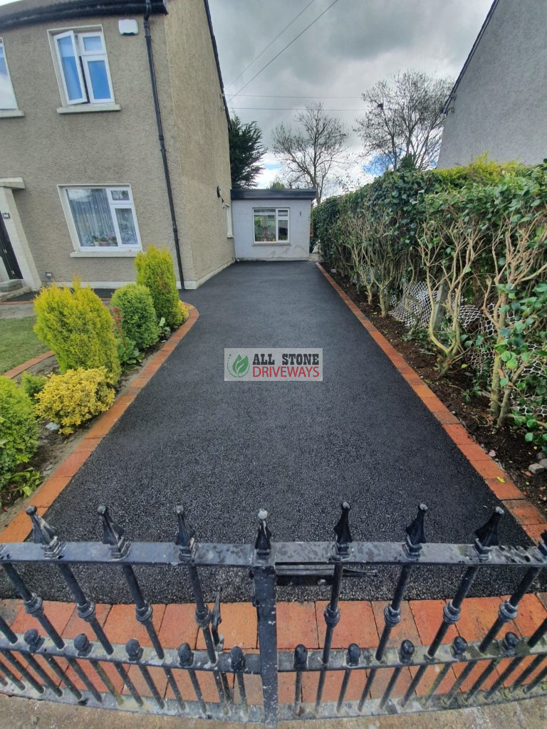 Tarmacadam Driveway with Brick Border in Mallow, Co. Cork