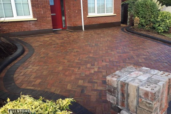 New Block Paving Driveway Installation